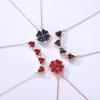 Christmas Hot Sale 48% OFF - S925 Silver Four Heart Clover Necklace - Buy 2 Free Shipping NOW