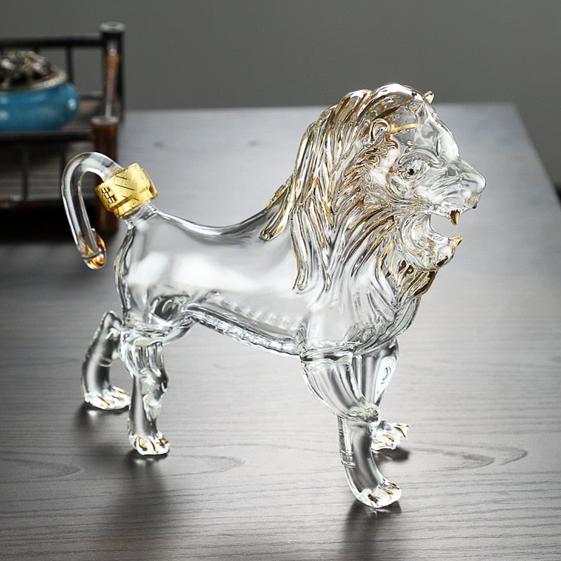King of the Jungle Decanter