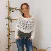 🎁Letzter Tag 49 % Rabatt🔥Gestrickter Zopfmuster-Umhang, Bolero für Damen