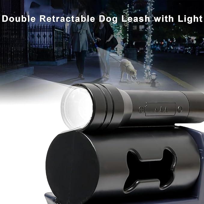 🔥Last Day Promotion 70% OFF🔥Tangle-Free Dual Dog Leash with 360° Swivel Head
