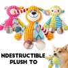Squeaker Plush Dog Toy - Soft And Durable