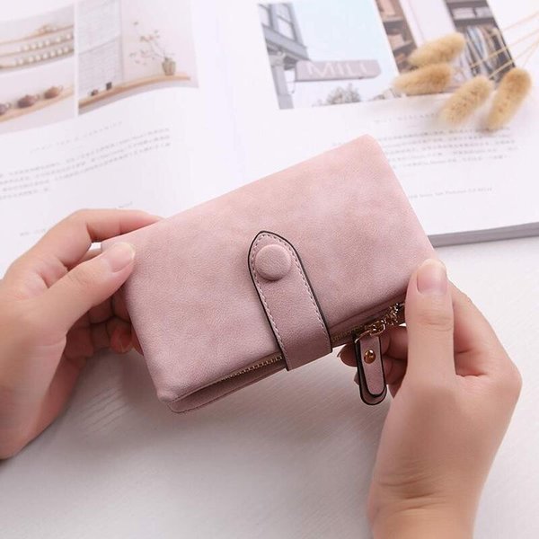 (🔥HOT SALE) Small Trifold Leather Wallet For Women, Buy 2 Get Extra 10% OFF & Free Shipping