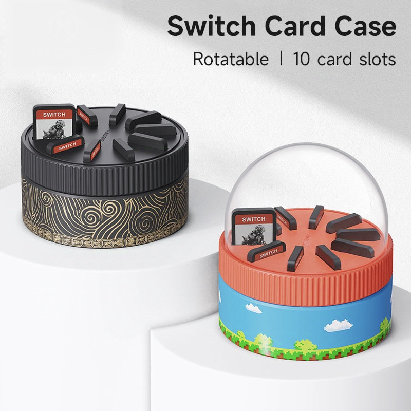 🎮Rotating Switch Game Card Case