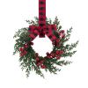 🎄TikTok Christmas Sale -70% OFF✨Christmas Mini Cabinet Wreath with Ribbon Bows