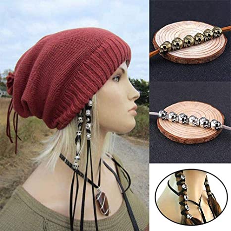 🎃🎃Halloween Early Deals 48% OFF-Skull Ponytail Hair Band(BUY 2 GET 1 FREE NOW)🎃🎃