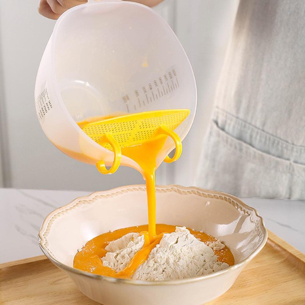 (🎄Early Christmas Sale - 48% OFF) Measuring Cup Filter Kitchen Cooking Baking Tool For Washing Rice
