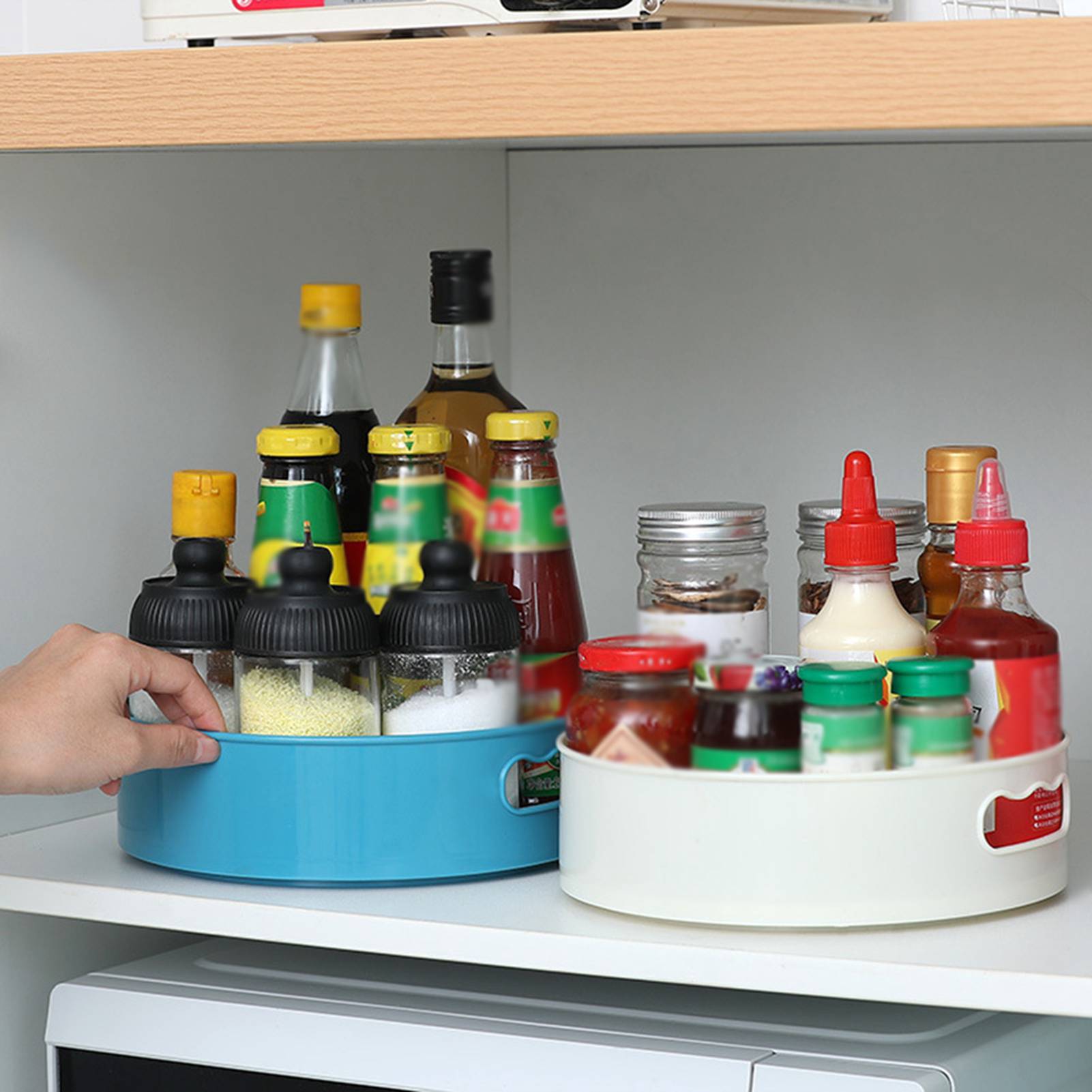 Father's day sale-Multi-Function Anti-Skid Rotary Storage Tray