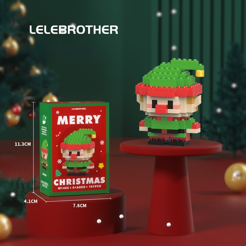 🔥Last Day 50% OFF🎄Santa Claus Design Building Blocks Toy