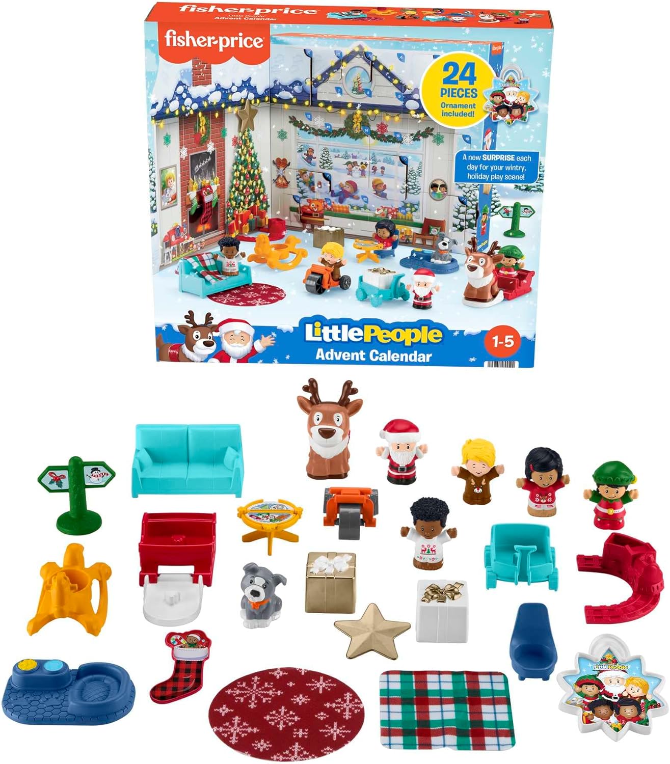 🔥Last Day Promotion 48% OFF-🎁-Little People Christmas Advent Calendear