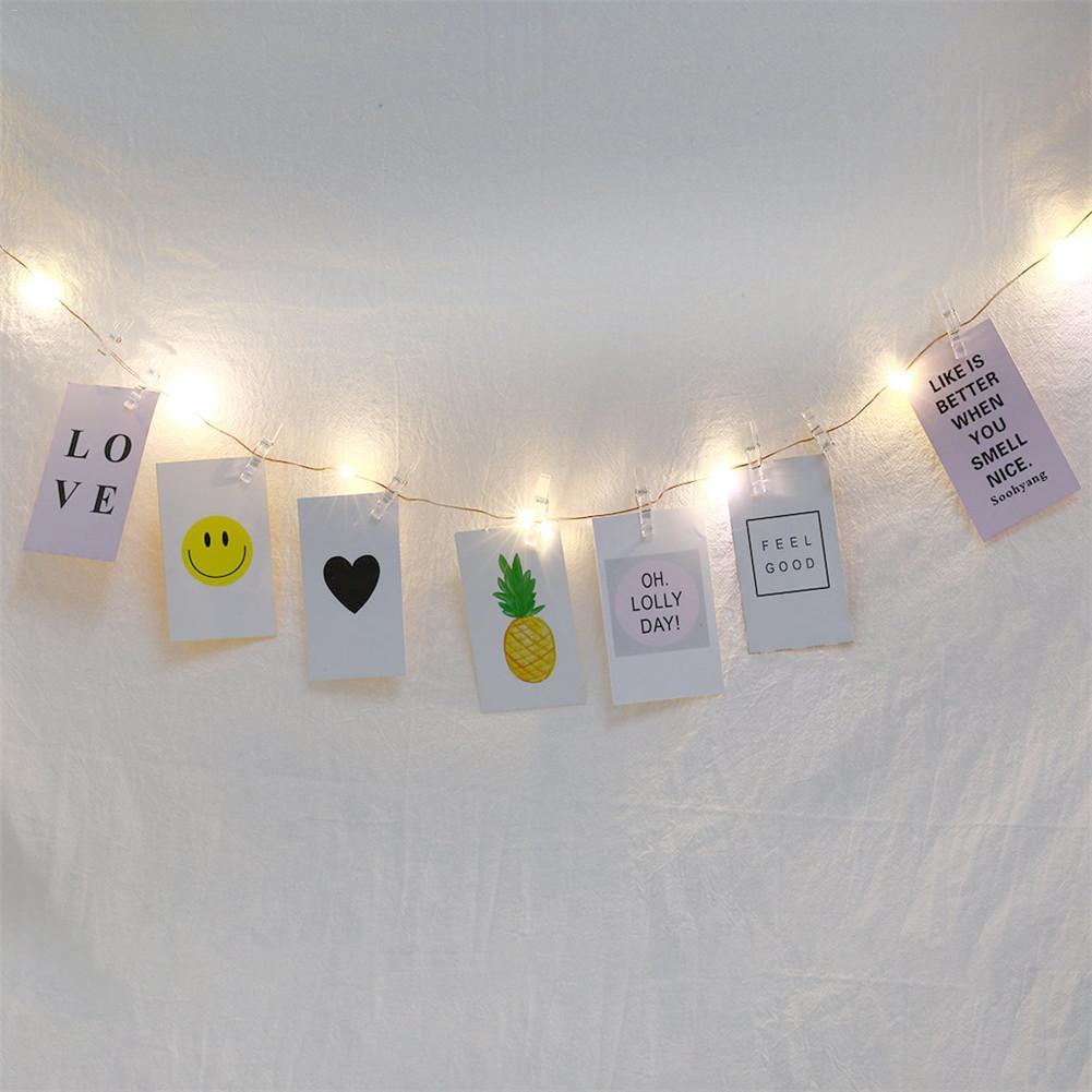 WATERPROOF PHOTO CLIP STRING LED LIGHTS