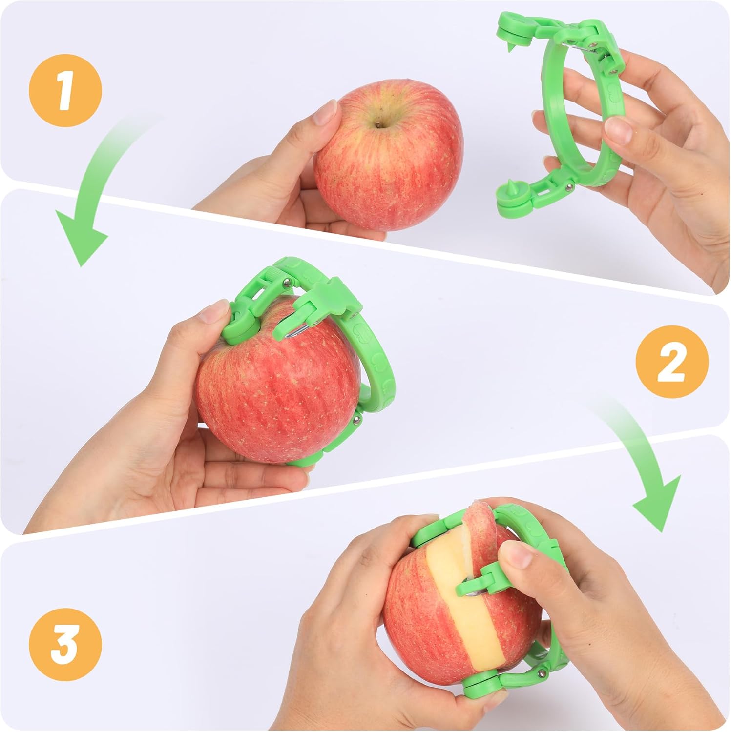 Last Day 49% OFF🔥Handheld Rotating Fruit Peeler