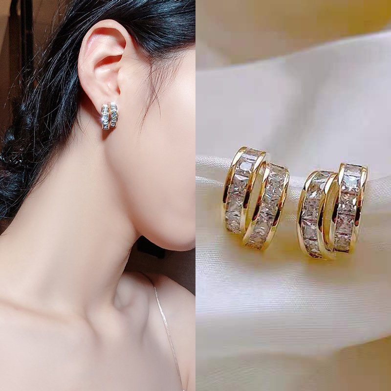 (🔥New Year's Sale - UP TO 49% OFF) 14K Gold Plated 925 Sterling Silver C-shaped Earrings