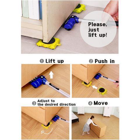 Christmas Sale- Easy Furniture Lifter Mover Tool Set