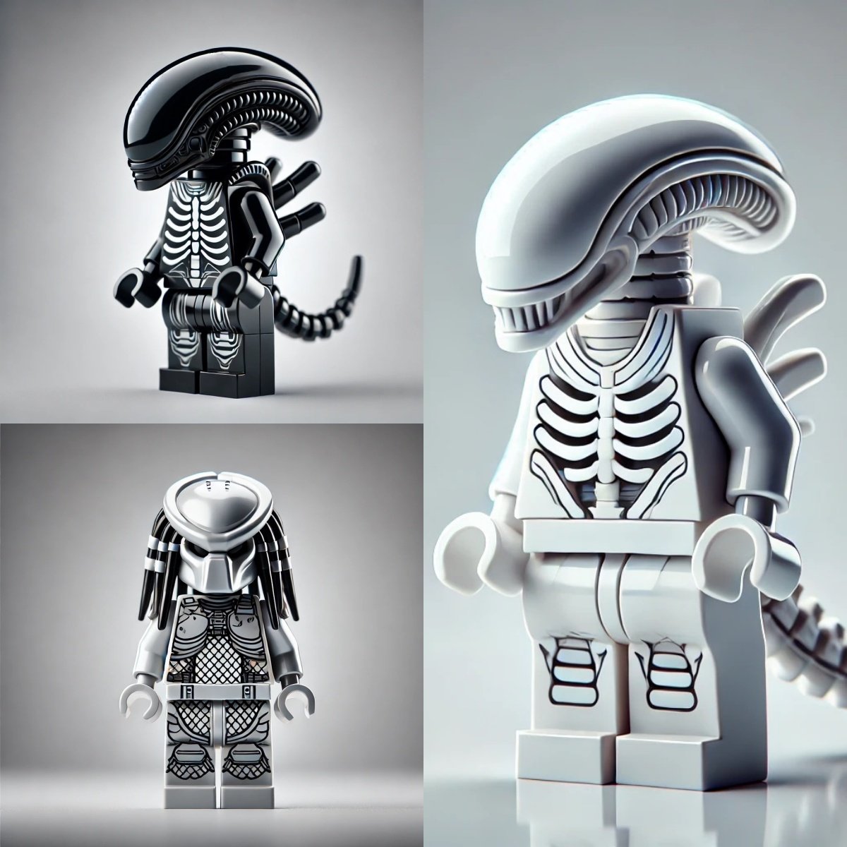 Xenomorph LEGO Minifigs