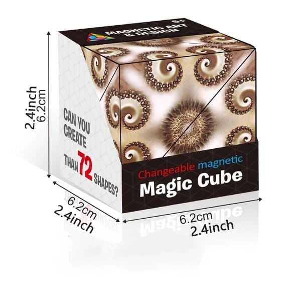 🔥 NEW YEAR 2024 SALE 50% 🎁Changeable Magnetic Magic Cube