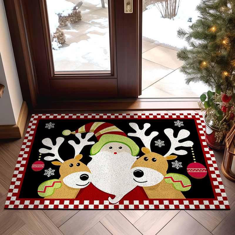 【Exclusive Production】Christmas Rug - Anti-bacterial, Environmental, Washable