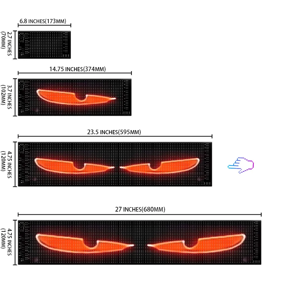 🔥Heißer Verkauf 49% Rabatt 🔥Programmierbares Flex-LED-Display