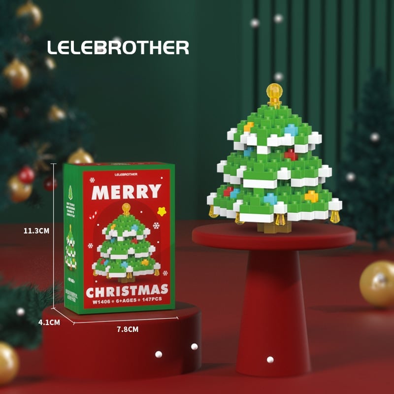 🔥Last Day 50% OFF🎄Santa Claus Design Building Blocks Toy