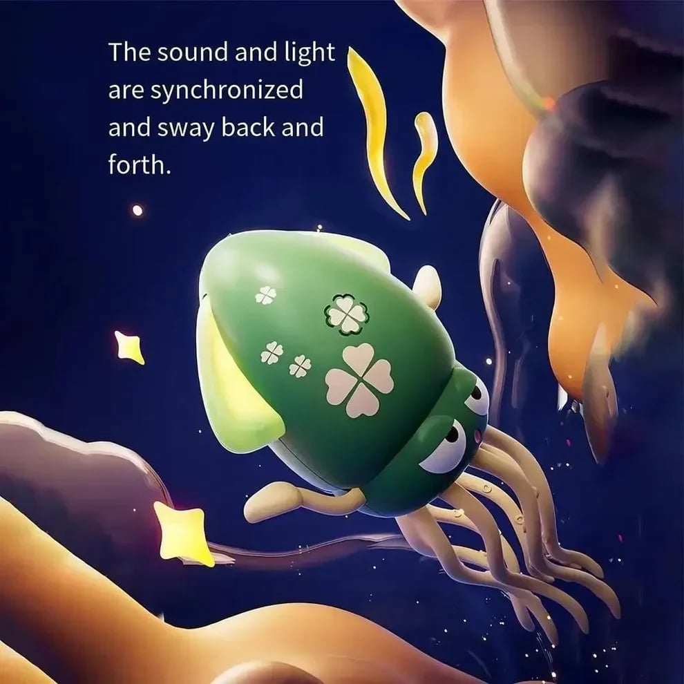 🐙Dancing Octopus Toy– Obstacle-Sensing & Auto Movement