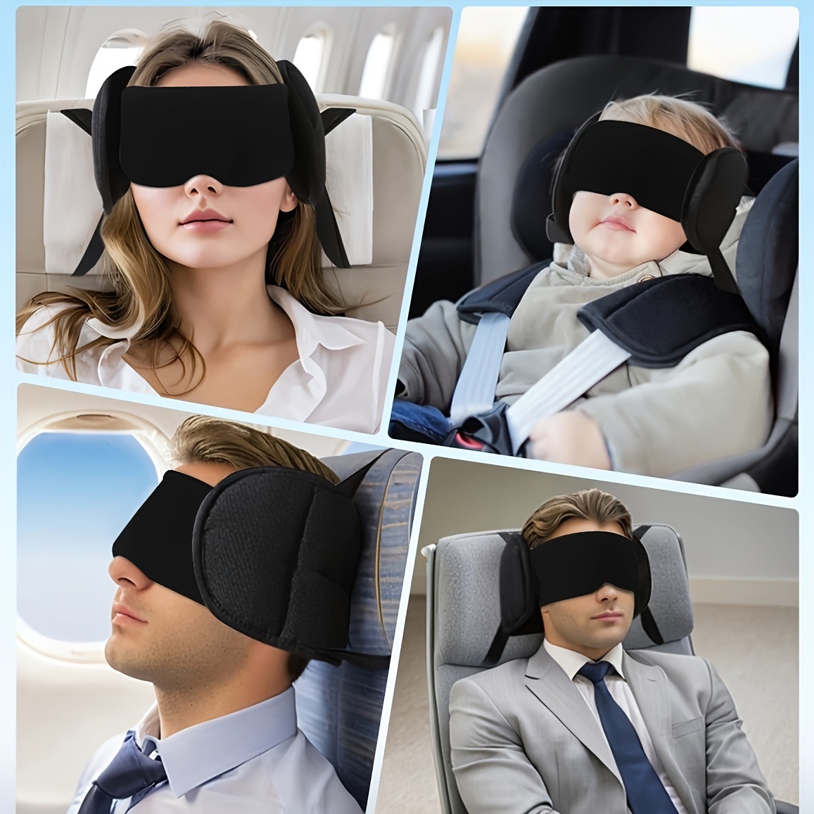 🔥Last Day 50% OFF🔥Memory Foam Travel Pillows