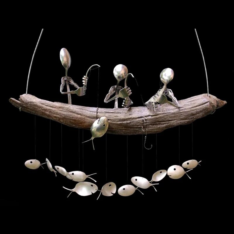 Fisherman Spoon Wind Chimes