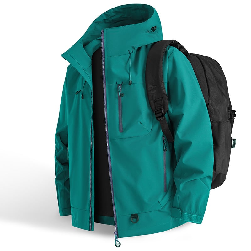 🔥Letzter Tag Verkauf 49% Rabatt🔥Wasserdichte Jacke: Wasserdichte Jacke mit 3D-Schnitt