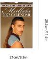 📅2025 World's Greatest Mullets Wall Calendar