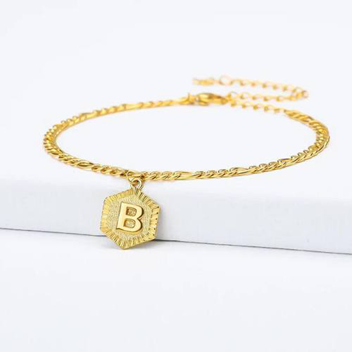 (Valentine's Day Sale- 50% OFF) Initial Anklet- Buy 2 Get Extra 10% OFF