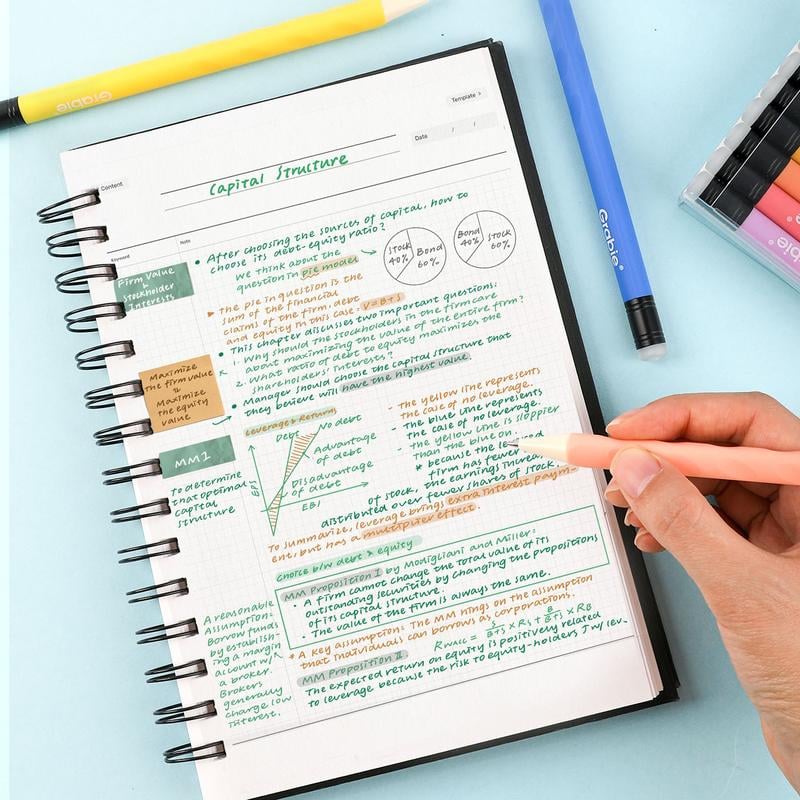 🔥LAST DAY SALE 50% OFF-✏️Grabie Medium Point Erasable Gel Pen Set