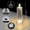 💥LAST DAY SALE 50% OFF💥Rose Shadow LED Flameless Candle Lights⚡BUY 2 GET 1 FREE