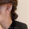 rhinestone butterflies ear cuff set