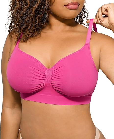 💖Wireless Sculpt Bra Comfort Bralettes No Underwire Unlined Cami Bra