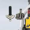 Universal finger license plate screw