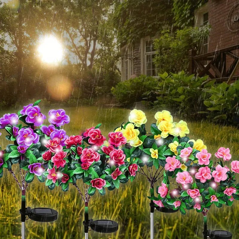 🔥Last Day 70% OFF- 🌺Solar fluorescent garden light