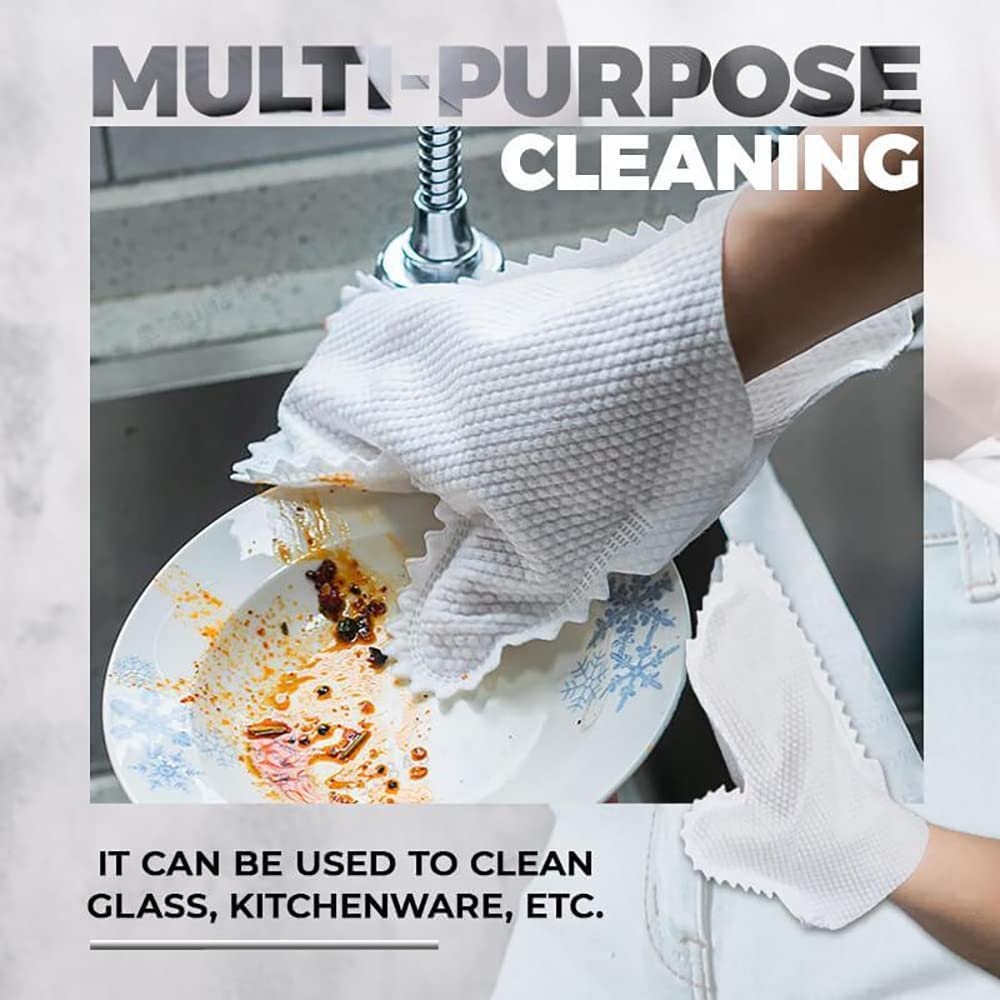 (💥Clearance Sale💥- 49% OFF)Home Disinfection Dust Removal Gloves(BUY 2 GET 1 FREE)