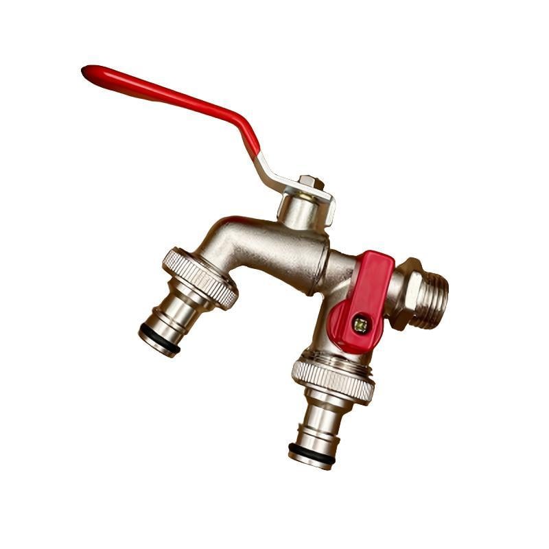 💥LAST DAY SALE 50% OFF💥Double Outlet Outdoor Tap