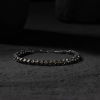 Black & Gold Hematite Bracelet – For the Man Who Holds It All Together