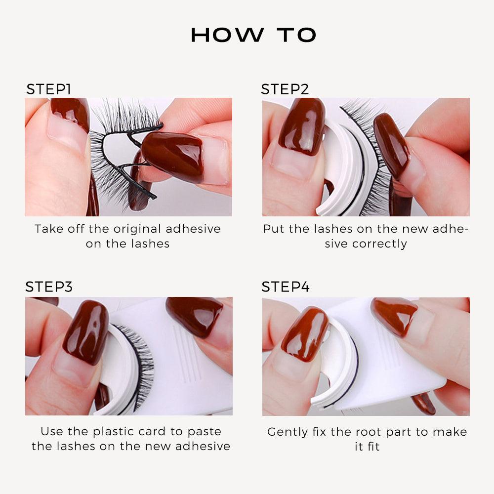 Reusable Self-Adhesive Eyelashes