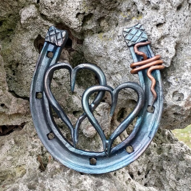 💝Valentine's Day Handmade Horseshoe Memorial Gift