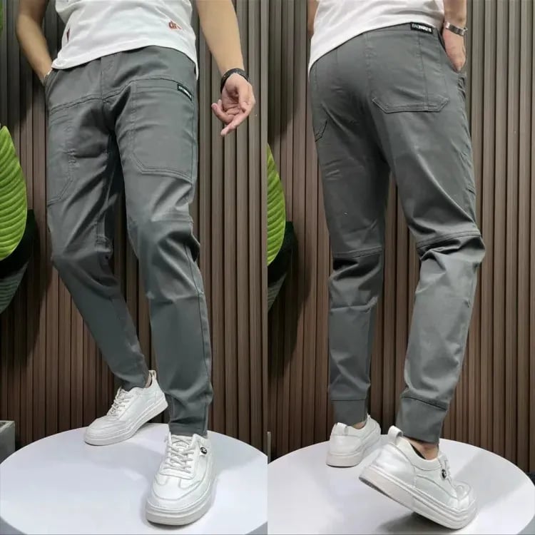 (🔥LAST DAY PROMOTION - 50% OFF) Men's Stretch Multi-pocket Skinny Cargo Pants👖