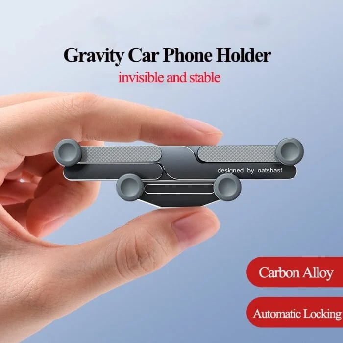 🔥Last Day Promotion 60% OFF🎁 Invisible Rotatable Air Vent Mount Car Phone Holder