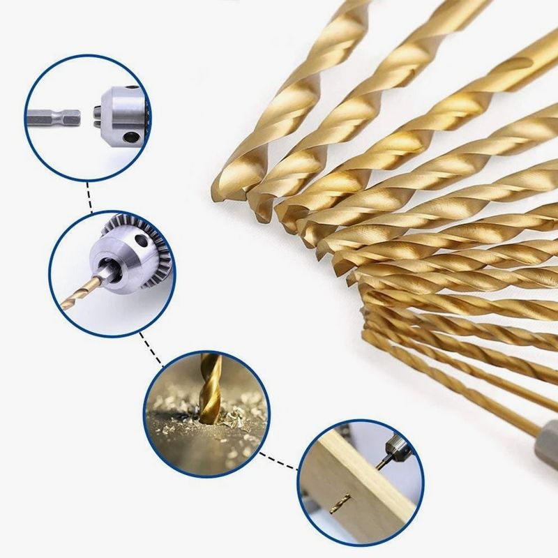 13PCS Multipurpose Drill Bit Set（𝐒𝐭𝐞𝐯𝐞 𝐑𝐨𝐬𝐬 𝐑𝐞𝐜𝐨𝐦𝐦𝐞𝐧𝐝）