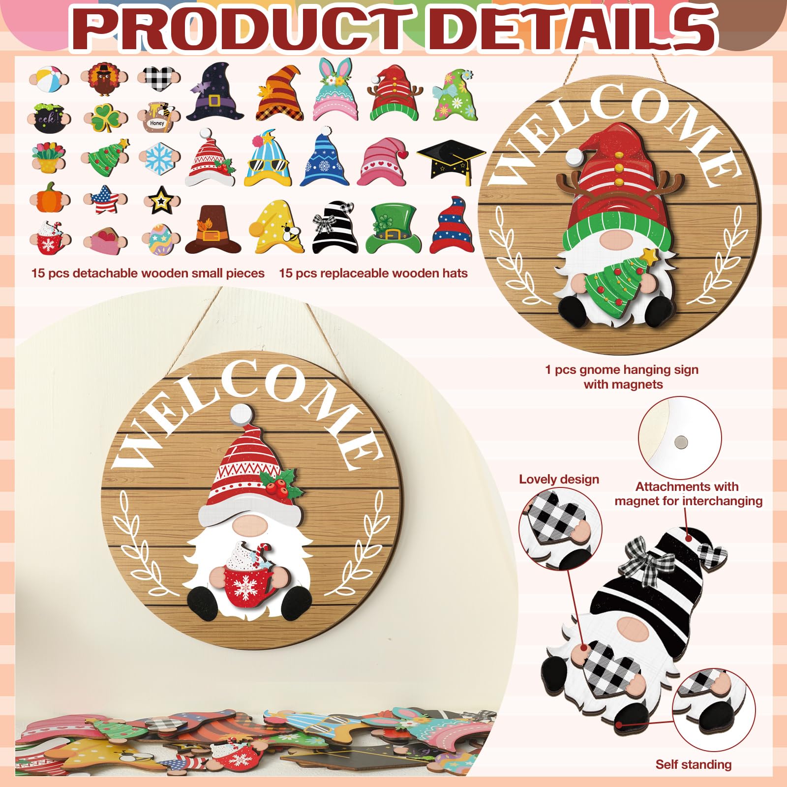 🎁TikTok Last Day Sale - 70% OFF🔥Year-Round Welcome Gnome