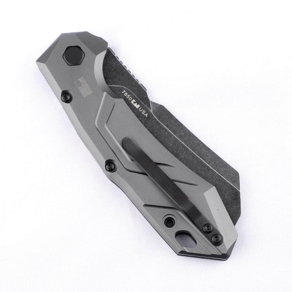 🔥Last Day Promo Save 70%🎁Launch 14 Automatic Knife Cleaver Gray Al (3.4
