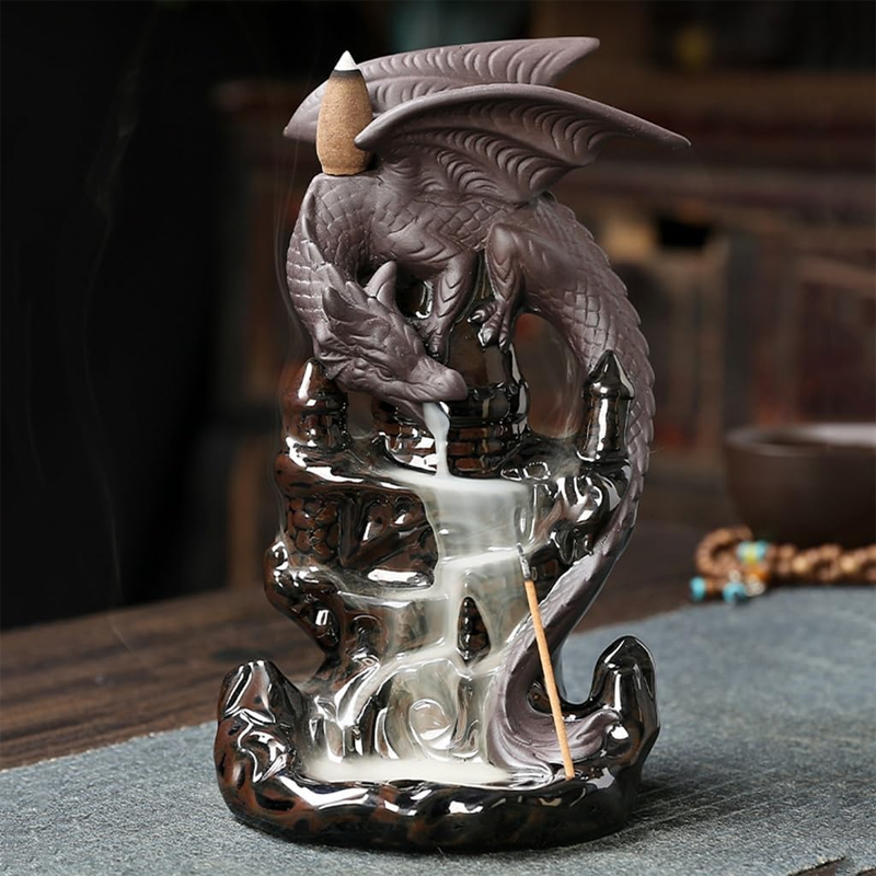 Dragon Shaped Reflux Incense Holder