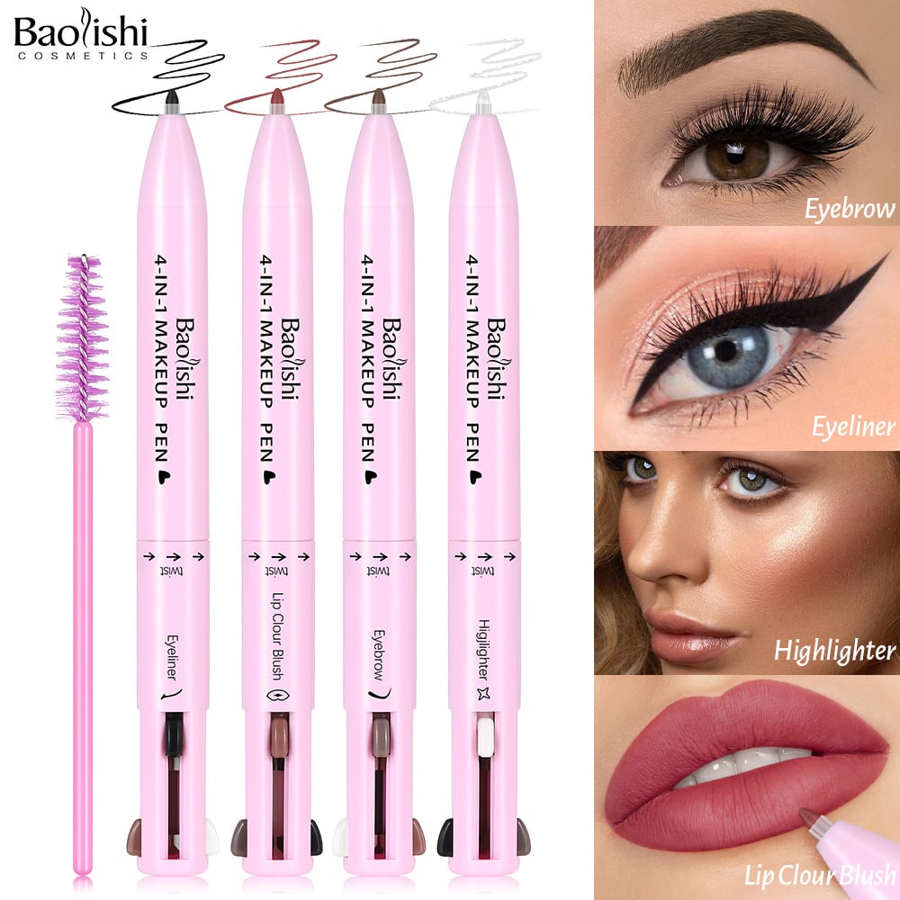 🔥LAST DAY 70% OFF🔥4 in 1 Multi-function Makeup Pen⚡Buy 2 Get 1 Free (3 PCS)