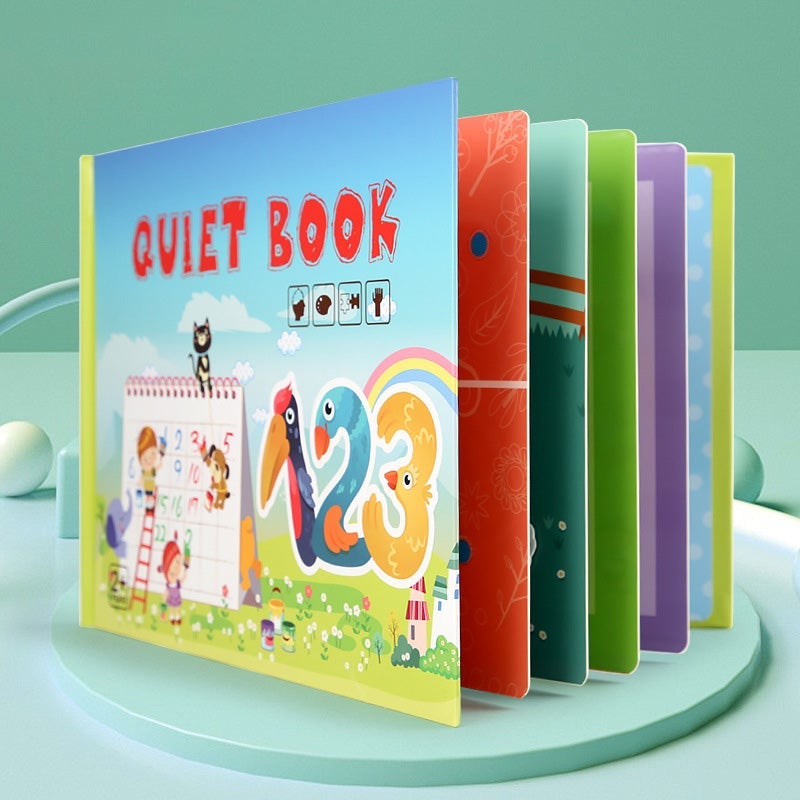 (🌲Early Christmas Sale- SAVE 48% OFF)Toddler Busy Book Learning Toys(BUY 2 GET FREE SHIPPING)