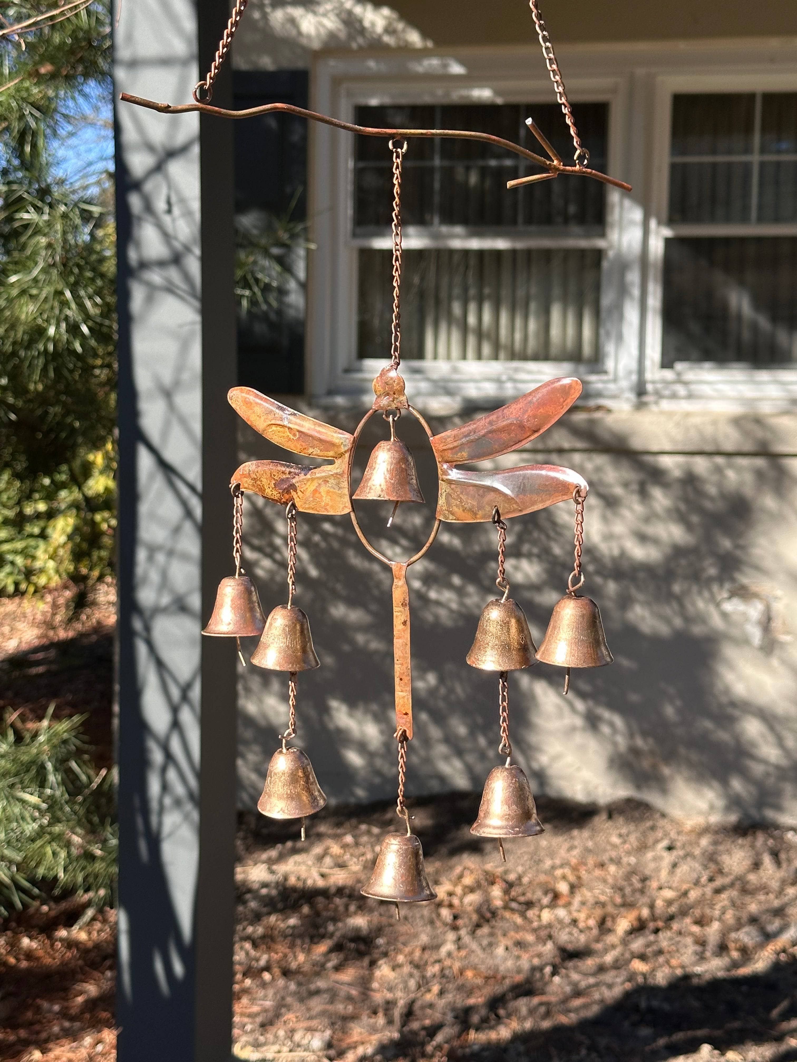 💖Mother's Day Promotion -50% OFF🎁 Handmade Dragonfly With Bells Wind Chime ⚡Buy 2 Get Free Shipping