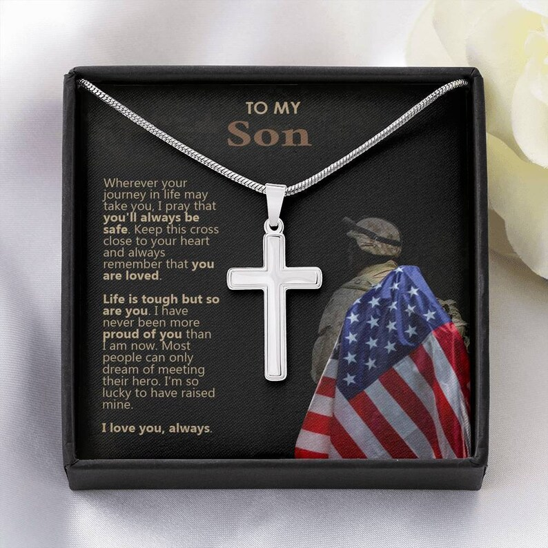 ✝️Military Cross Necklace Gift