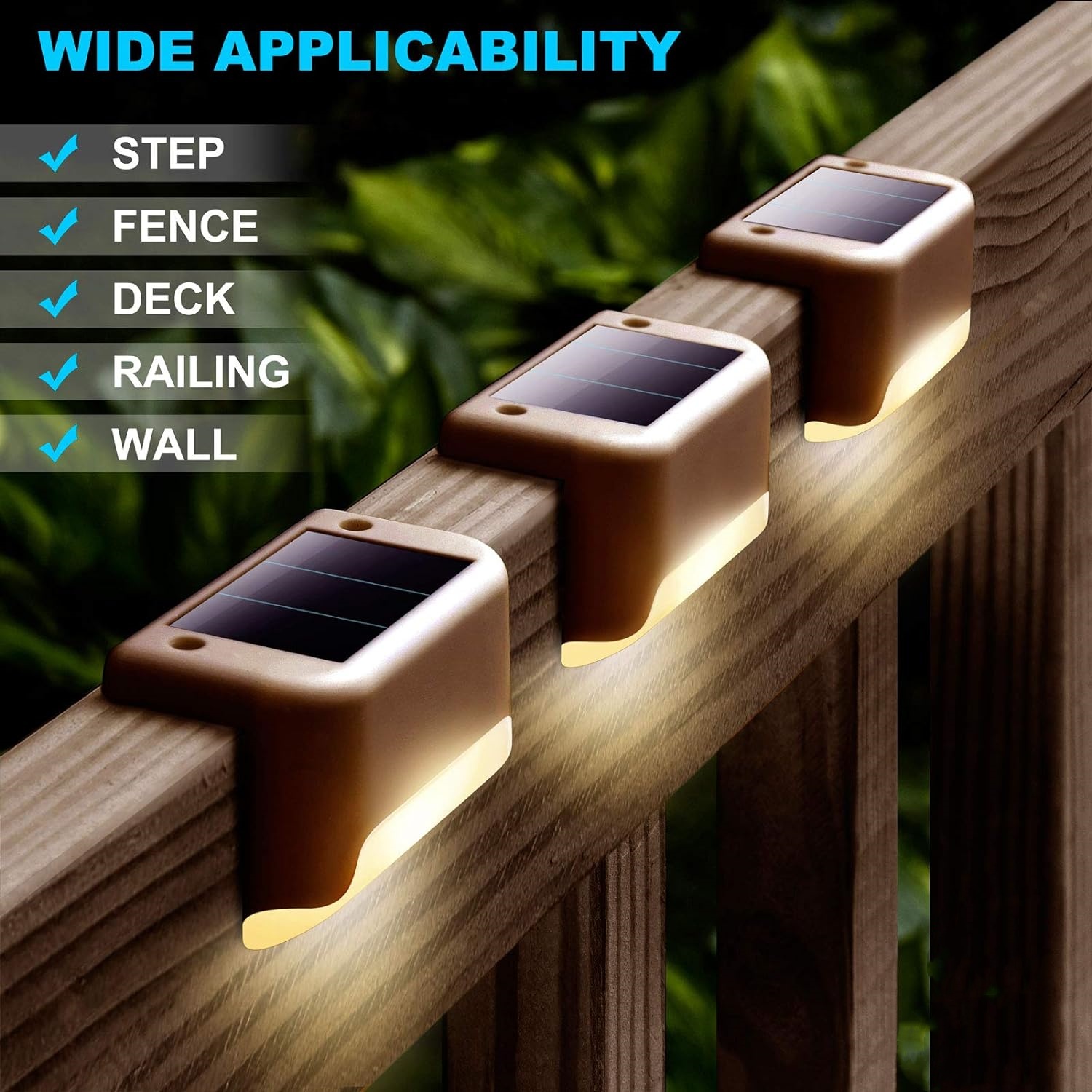 🔥Fence Post Solar Lights - Renewable Energy